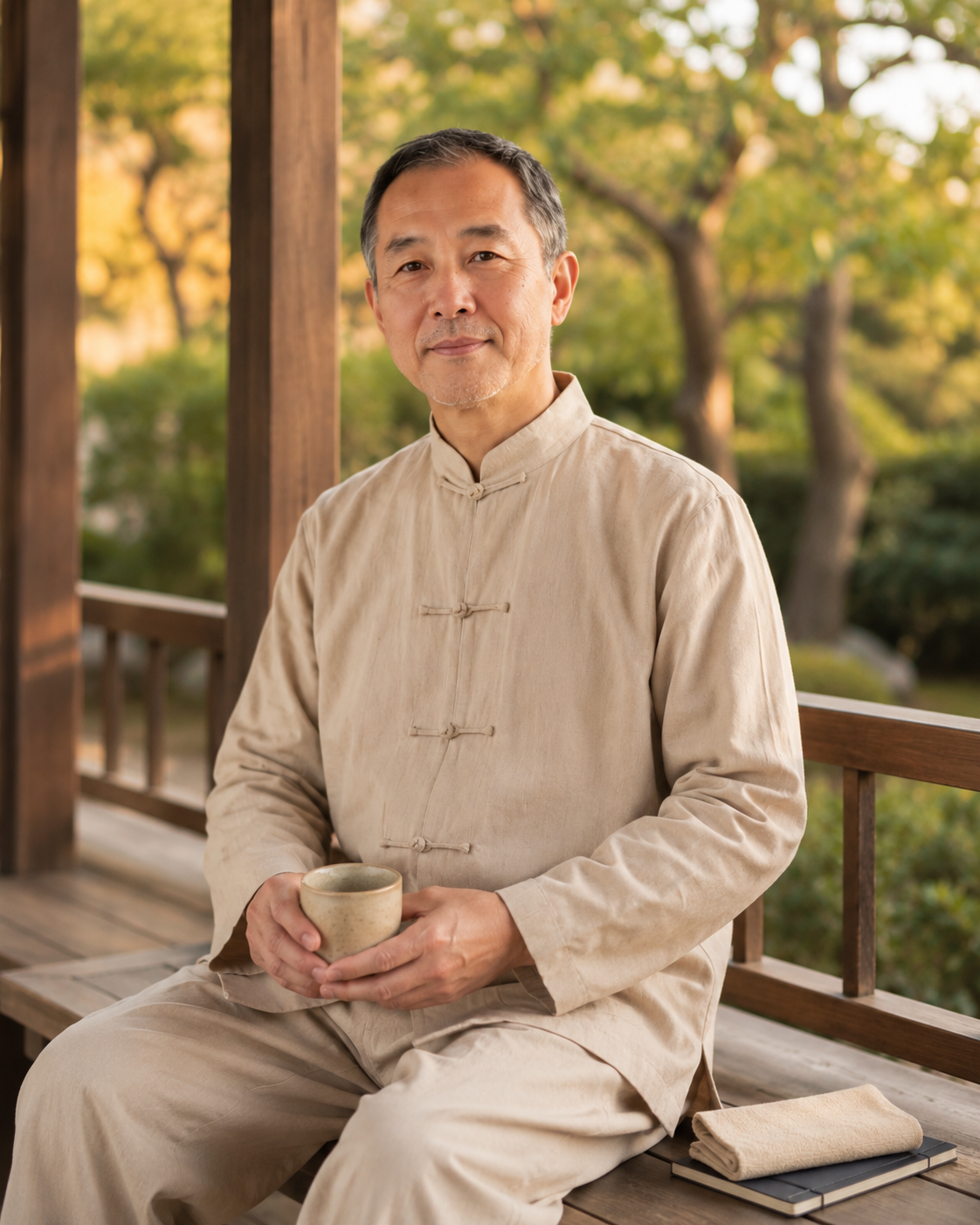 Portrait of Victor Chen, Tai Chi instructor and program director